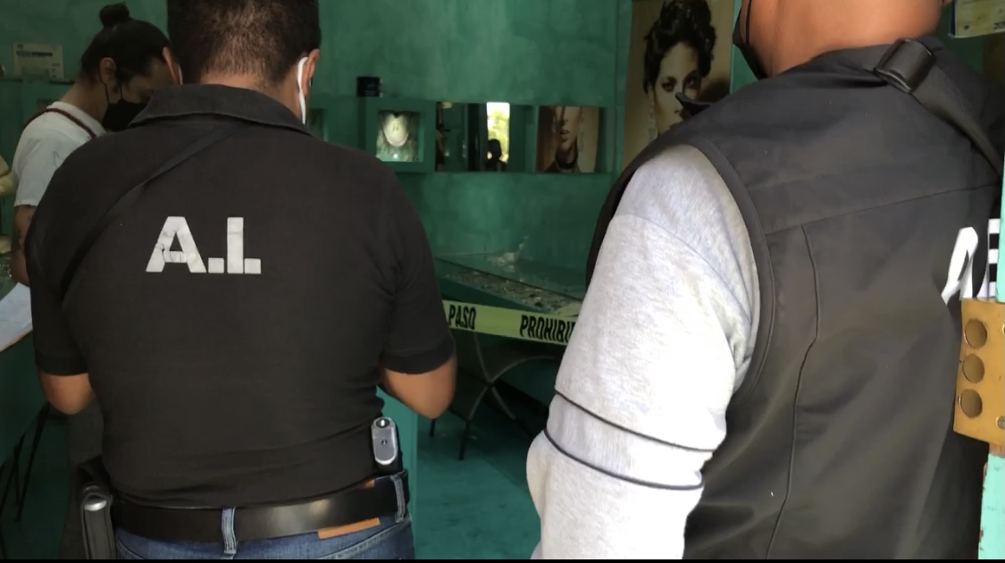 Asaltan en Oaxaca en pleno centro histórico joyería, donde hay mayor presencial policial y de turistas