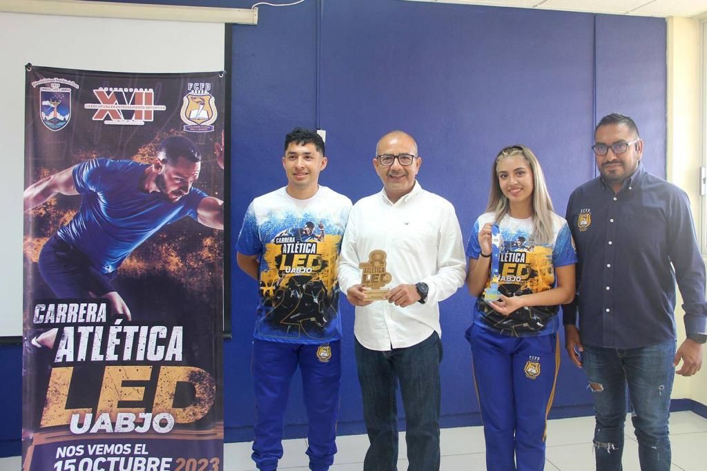 Anuncian la Octava carrera atlética LED UABJO Anuncian la Octava carrera atlética LED UABJO