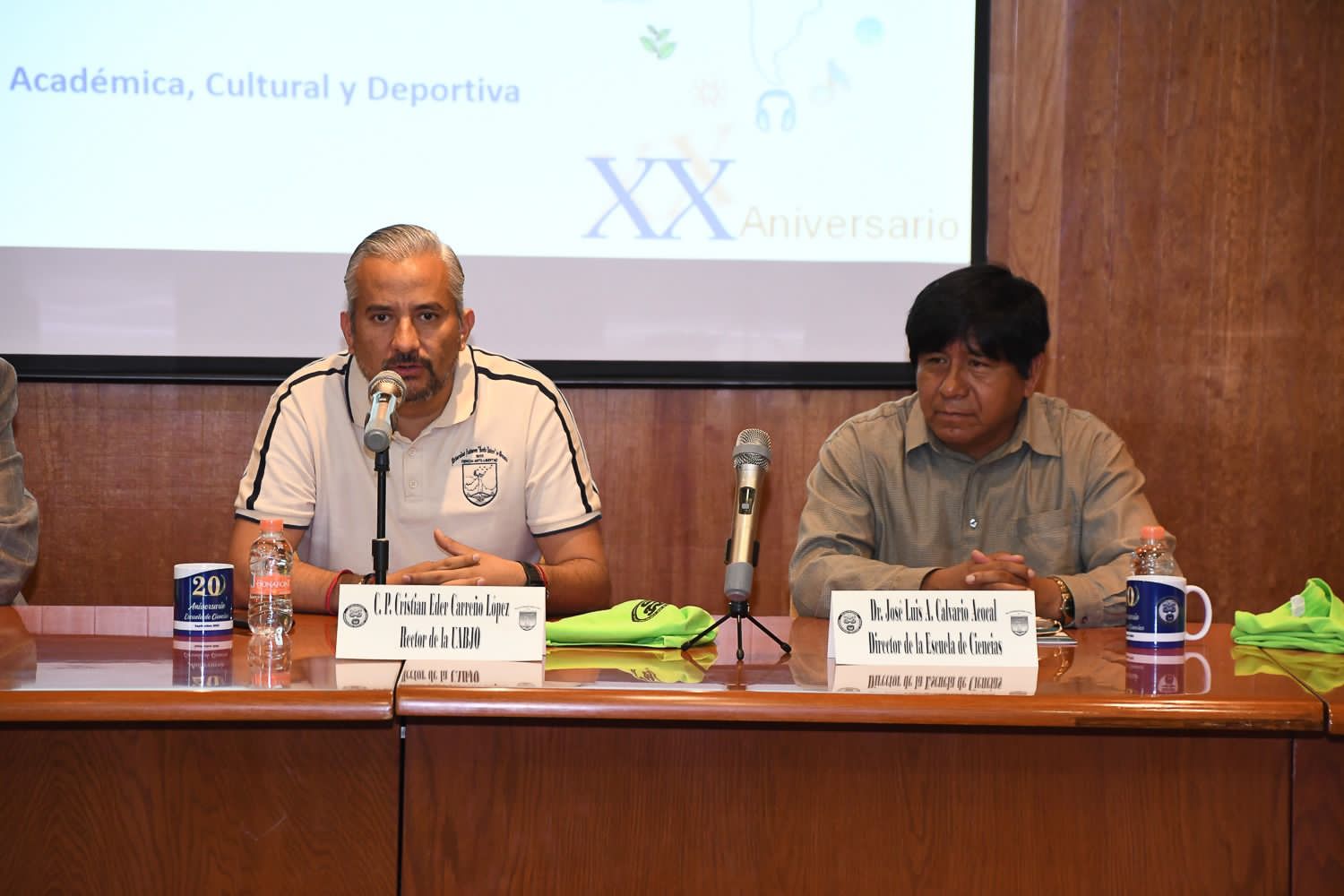 Escuela de Ciencias de la Uabjo celebra su vigésimo anirversario