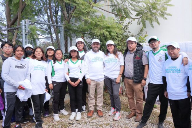 Impulsa Sego jornada Sin drogas salvas tú vida en 25 municipios prioritarios de Oaxaca