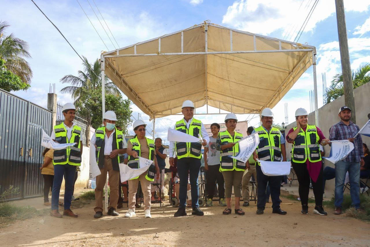 Con más obras hechas por el gobierno de Chente Castellanos Xoxo se transforma y desarrolla Santa Cruz Xoxocotlán