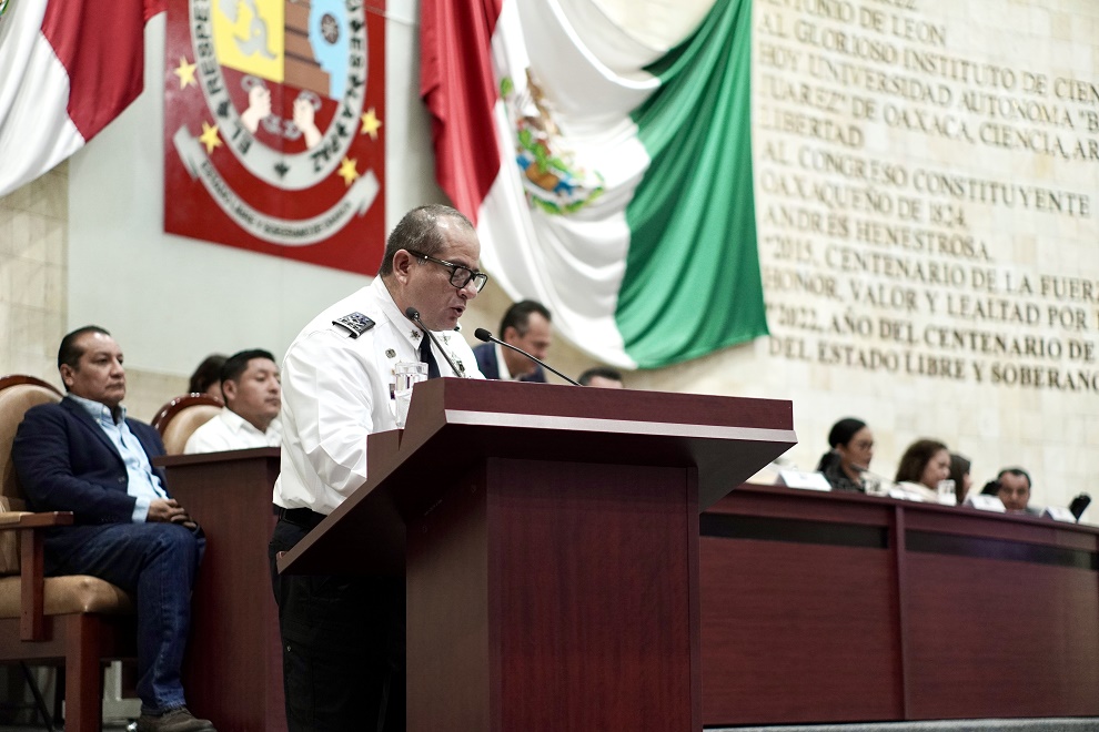 Reforzamiento en acciones de seguridad colocan a Oaxaca como el quinto estado más seguro del país: SSPC Reforzamiento en acciones de seguridad colocan a Oaxaca como el quinto estado más seguro del país: SSPC