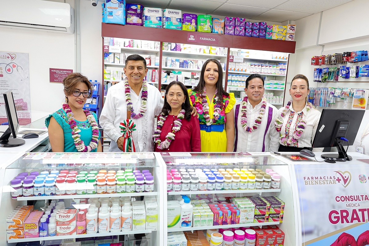 Abren Farmacias Bienestar en Oaxaca, ofrecerán servicios médicos gratuitos de primer nivel