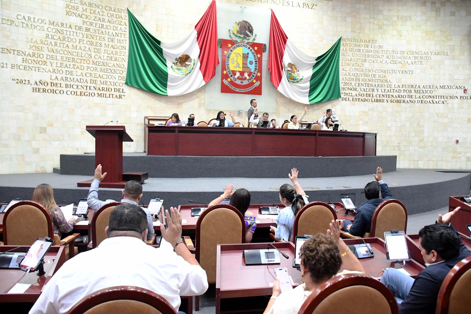 Aprueba Congreso Leyes de Ingresos de 111 municipios de Oaxaca