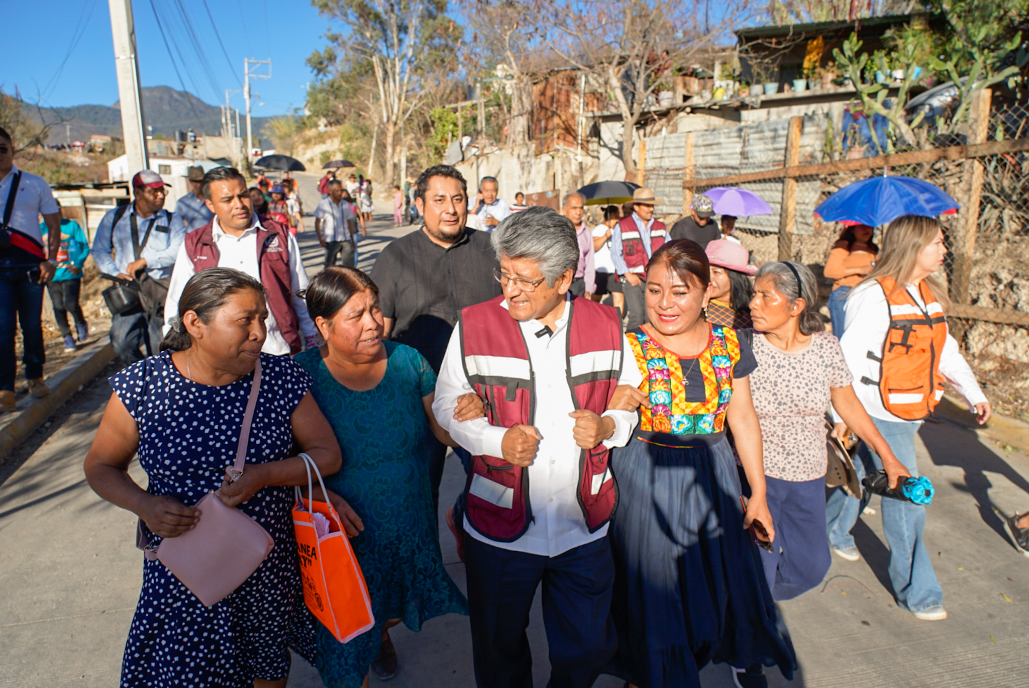 Inauguran más obras en Ejido Guadalupe Victoria y Donají