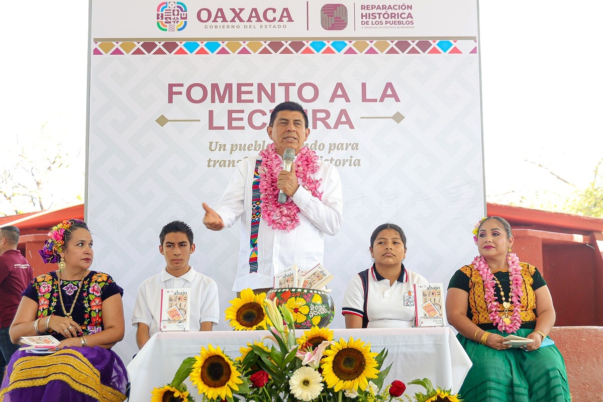 Incentiva Gobernador Salomón Jara hábito de la lectura en estudiantes del Istmo