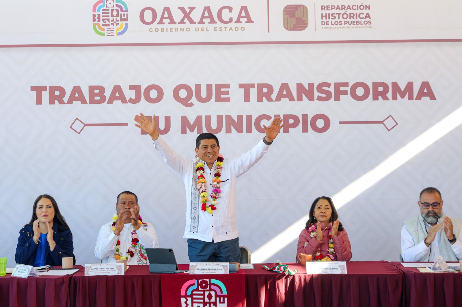 Rezagos en materia educativa, infraestructura y programas sociales son atendidos en San Lucas Quiaviní