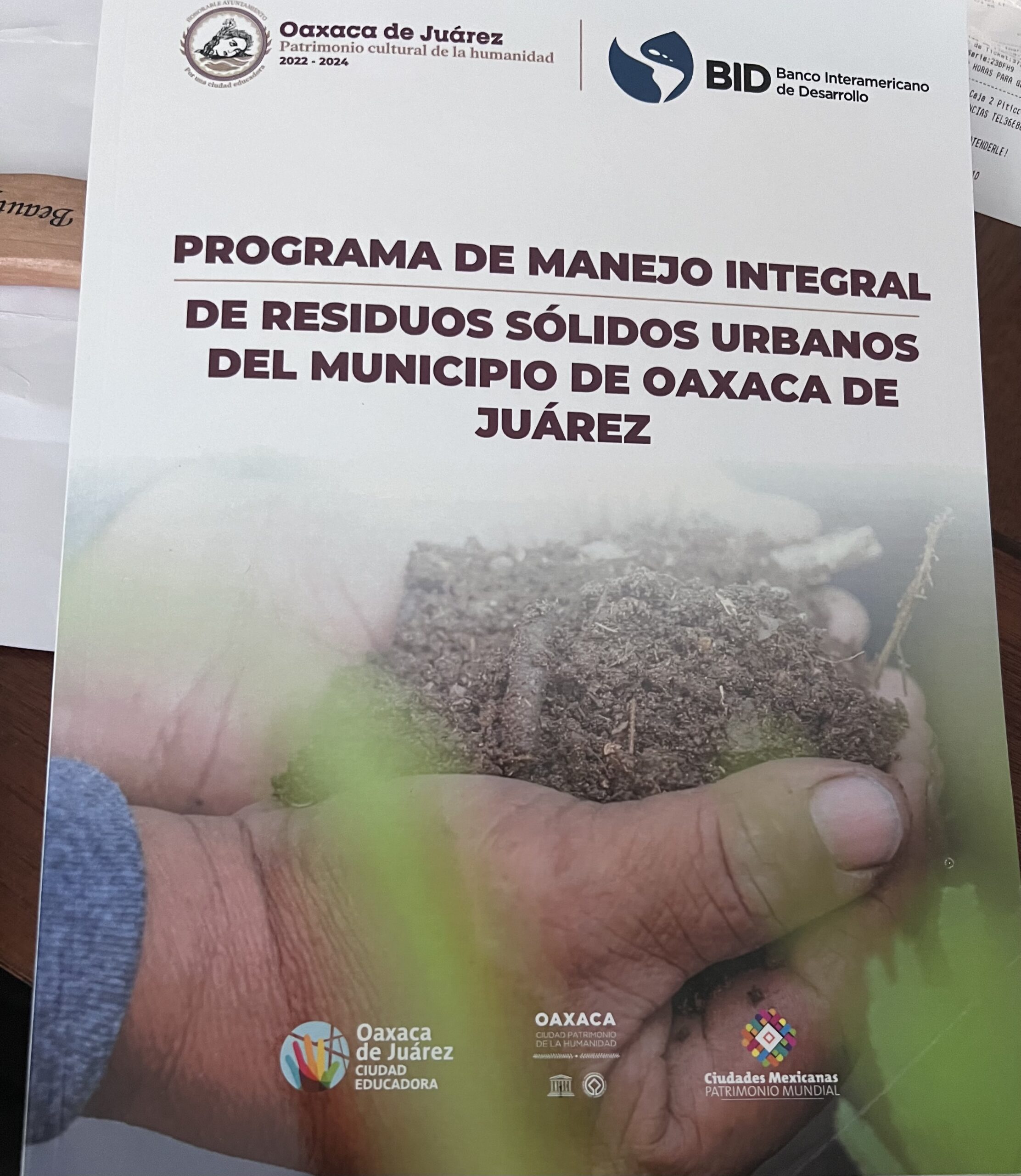 Presentará Banco Interamericano de Desarrollo Programa de Manejo Integral de Residuos Sólidos Urbanos para Oaxaca de Juárez