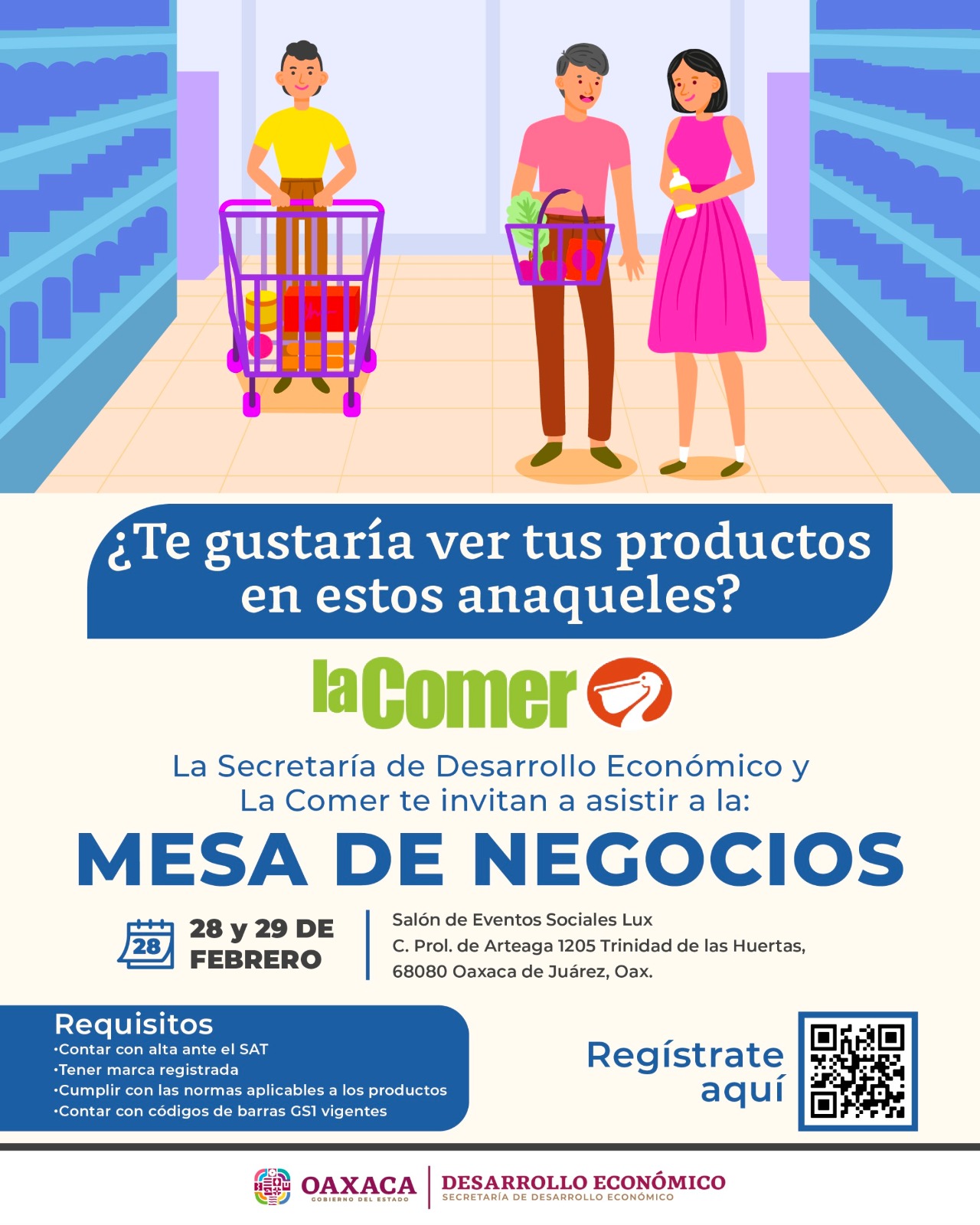 Impulsa Secretaría de Desarrollo Económico presencia de productos oaxaqueños en mercados nacionales