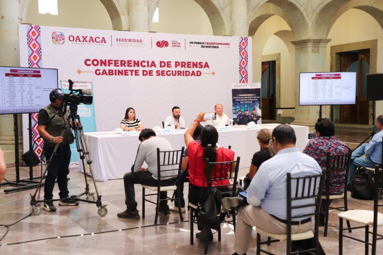 SESESP presenta avances en materia de prevención y fortalecimiento de la seguridad en Oaxaca