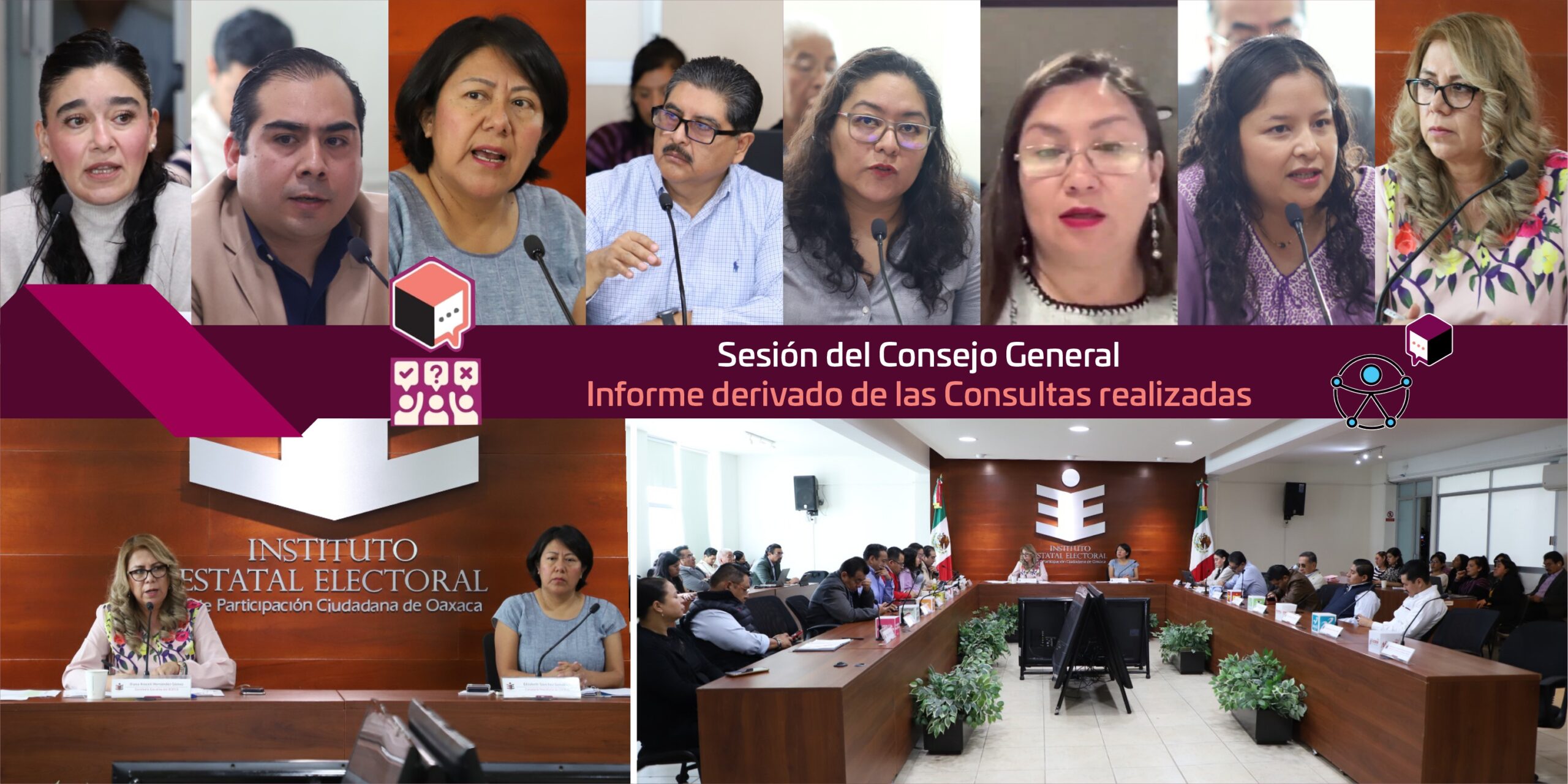 Aprueba Consejo General informes de las consultas para las elecciones 2024