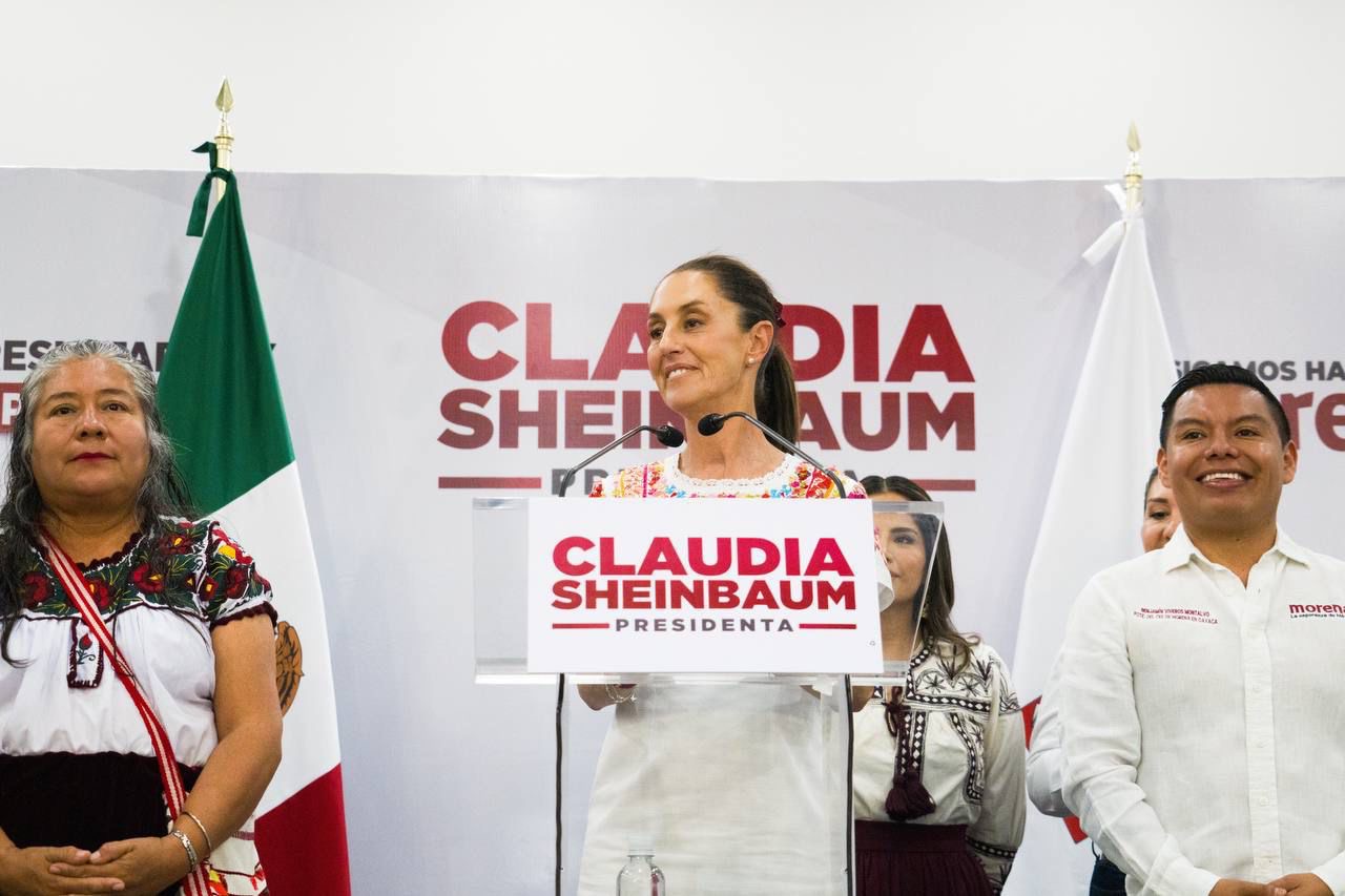 Vamos a seguir apoyando a Oaxaca: Claudia Sheimbaum va por obras de infraestructura para seguir impulsando el crecimiento del estado Vamos a seguir apoyando a Oaxaca: Claudia Sheimbaum va por obras de infraestructura para seguir impulsando el crecimiento del estado