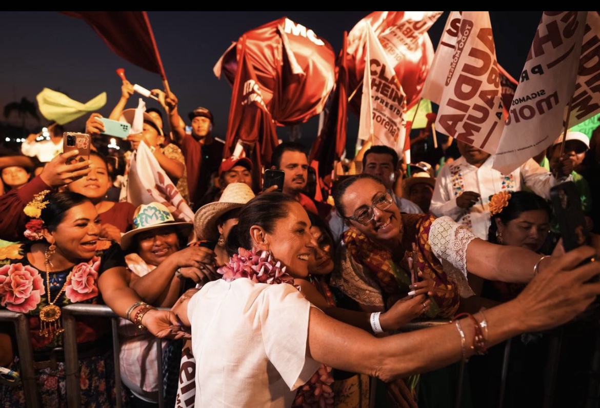 Transformación es el grito que retumba en todo Mexico: Claudia Sheimbaum se compromete con Oaxaca a que no habrá regresión autoritaria.