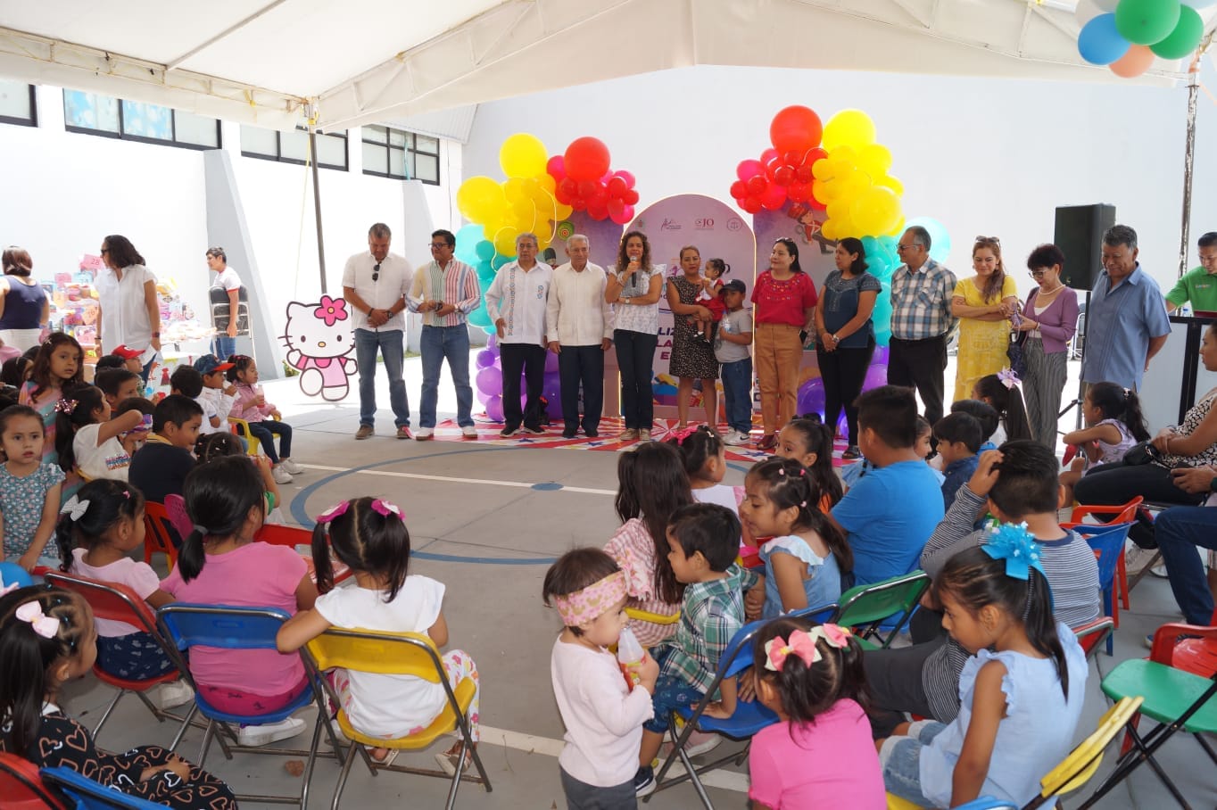 Tras casi una década sin festejo, retoma Poder Judicial  del Estado celebración a niñas y niños de los Cendis