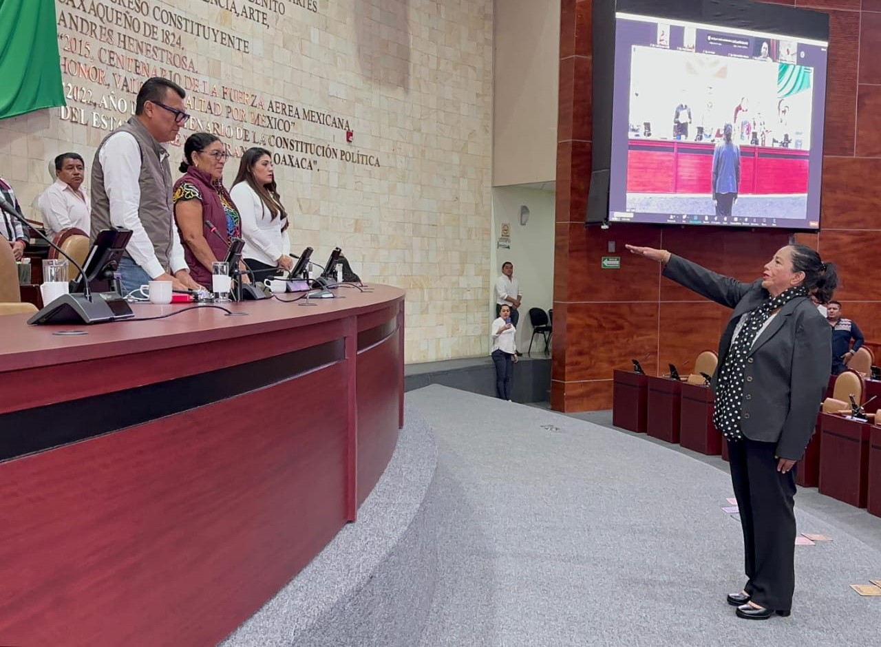 Elige Congreso a Alba Osorio Velasco como magistrada del Tribunal Superior de Justicia de Oaxaca