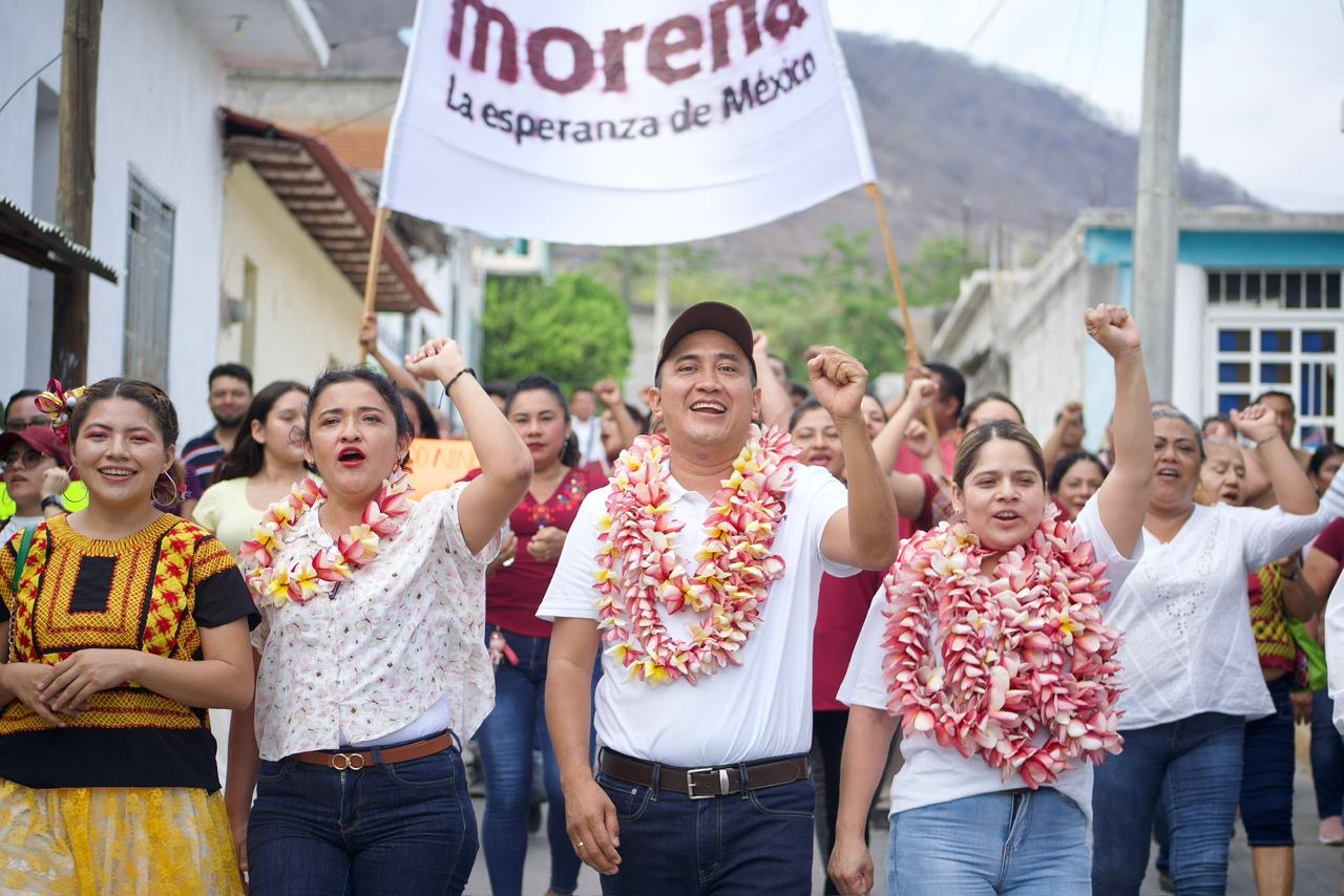 Nino el mejor e inigualable candidato a senador siguen ganado la confianza del pueblo para consolidar su triunfo electoral este 2 de junio en Oaxaca