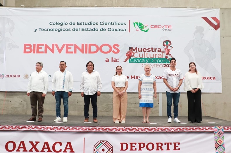 Inicia CECyTEO Muestra Cultural, Cívica y Deportiva 2024