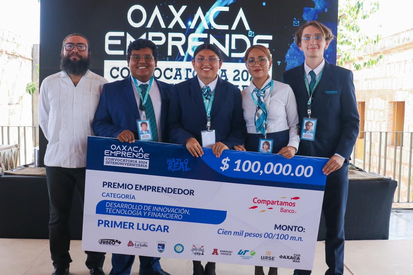 Destaca estudiantado de la UTVCO en concurso Oaxaca Emprende 2024