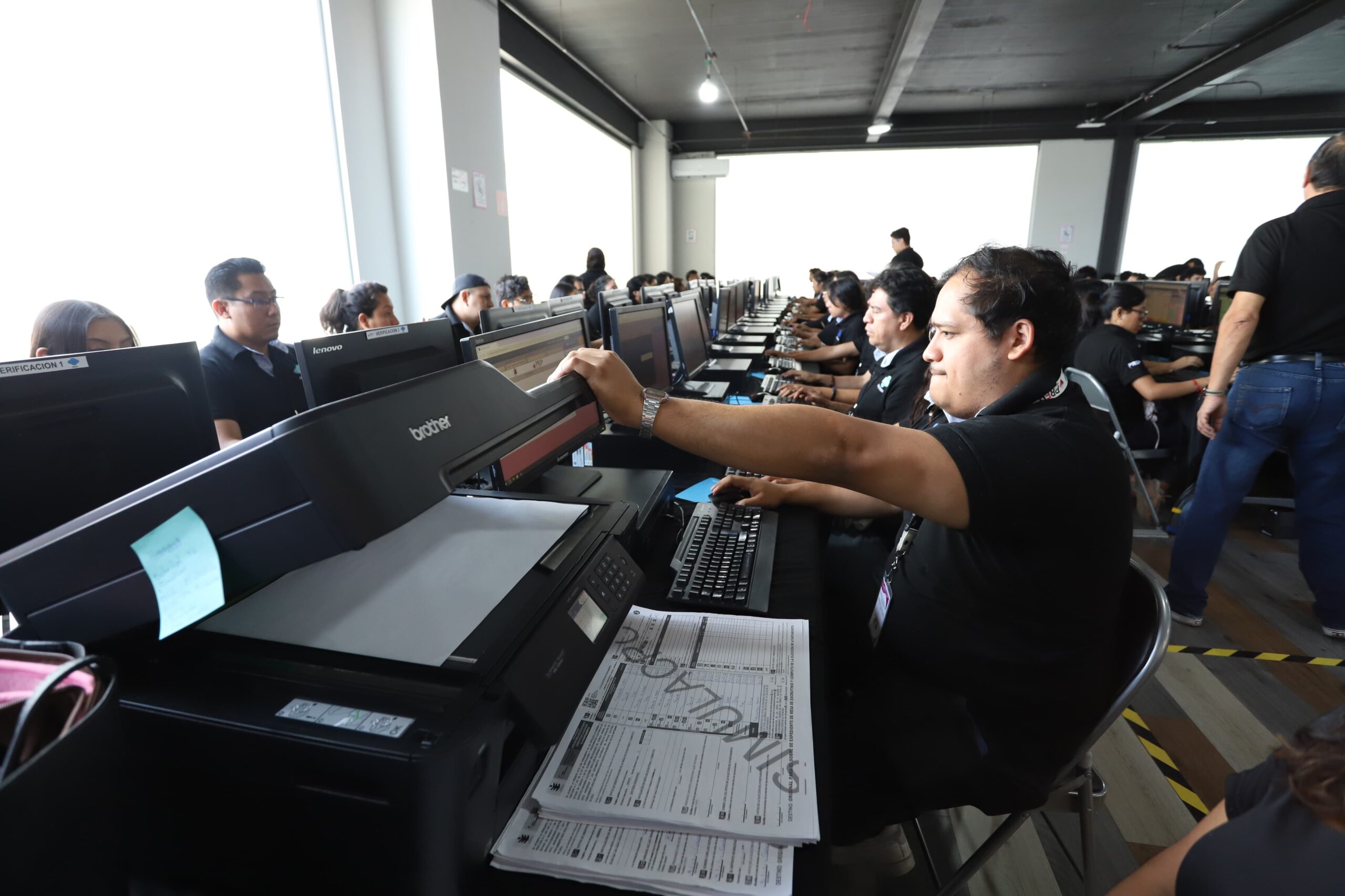 Rumbo a las Elecciones Oaxaca 2024, realiza IEEPCO 3° simulacro PREP