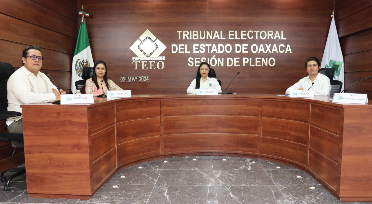 Ordena TEEO registro de candidatos a presidentes municipales conforme a los criterios constitucionales