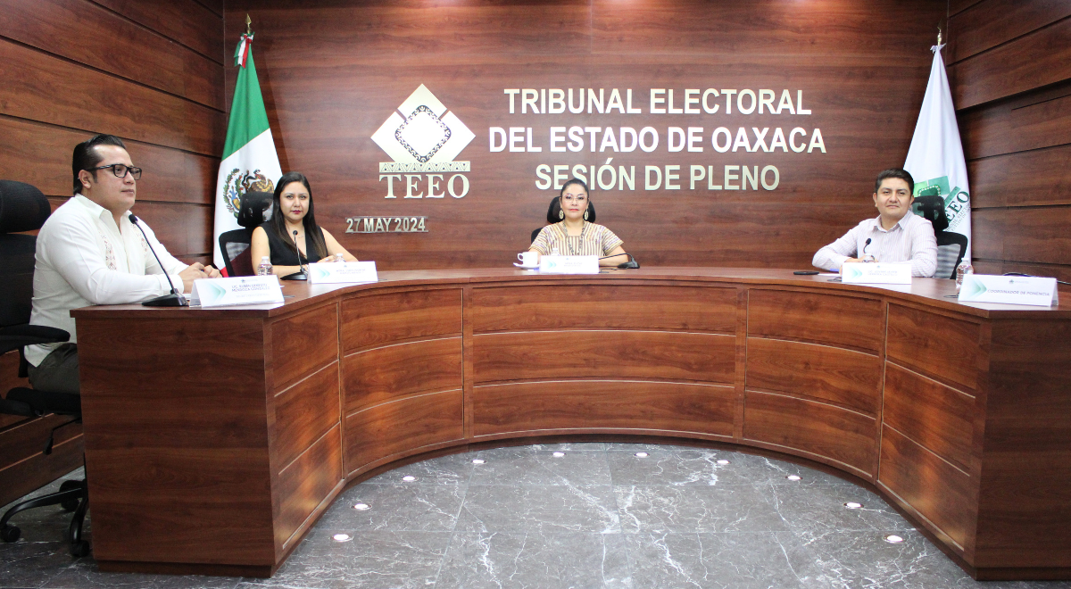 Confirma TEEO registro de candidaturas a través de acciones afirmativas de indígenas y personas con discapacidad