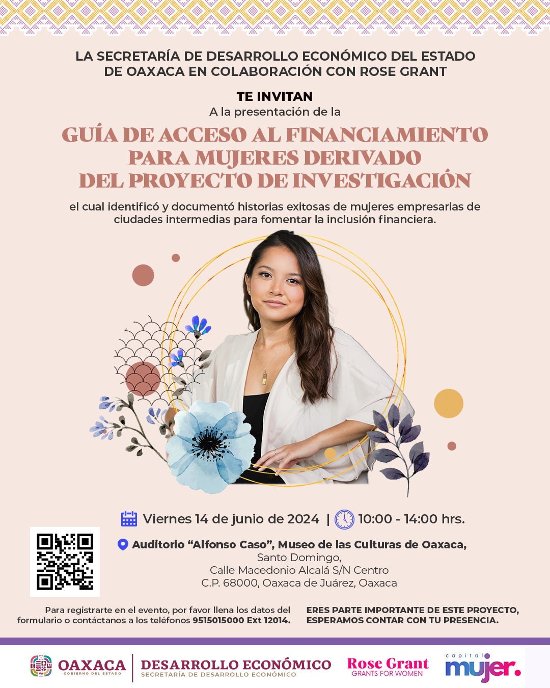 Invitan a encuentro especializado en financiamiento para empresarias y emprendedoras de Oaxaca