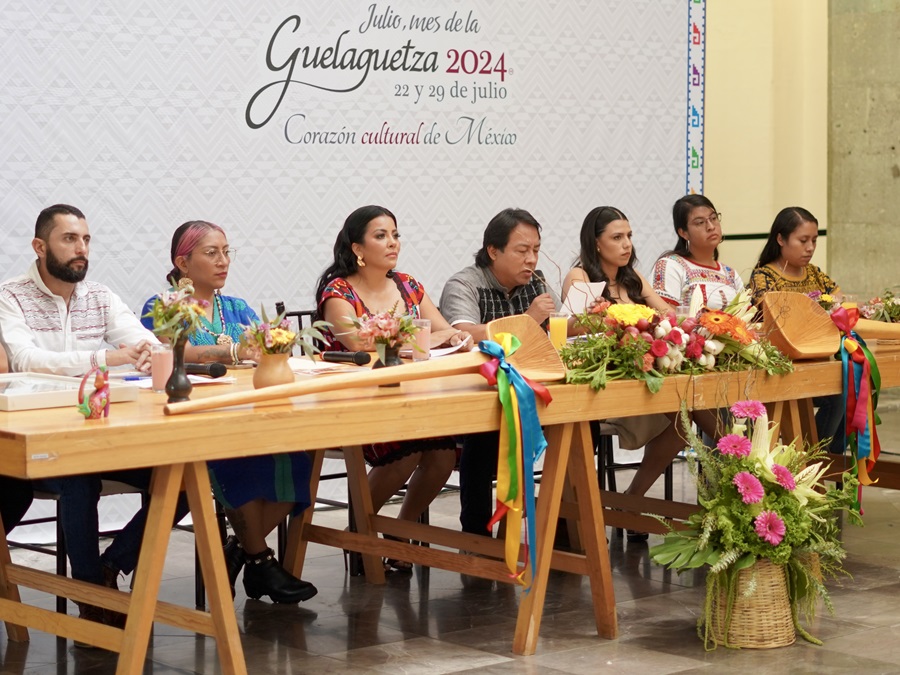 Presentan programa de delegaciones participantes en la Guelaguetza 2024 Presentan programa de delegaciones participantes en la Guelaguetza 2024