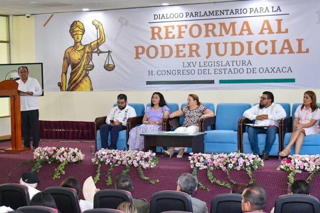 Analizan en el Congreso de Oaxaca propuesta de reforma al Poder Judicial