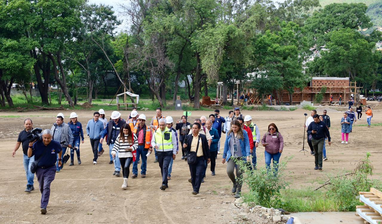 Avanza Parque Primavera Oaxaqueña, obra que impulsará el desarrollo integral y sostenible de la población Avanza Parque Primavera Oaxaqueña, obra que impulsará el desarrollo integral y sostenible de la población