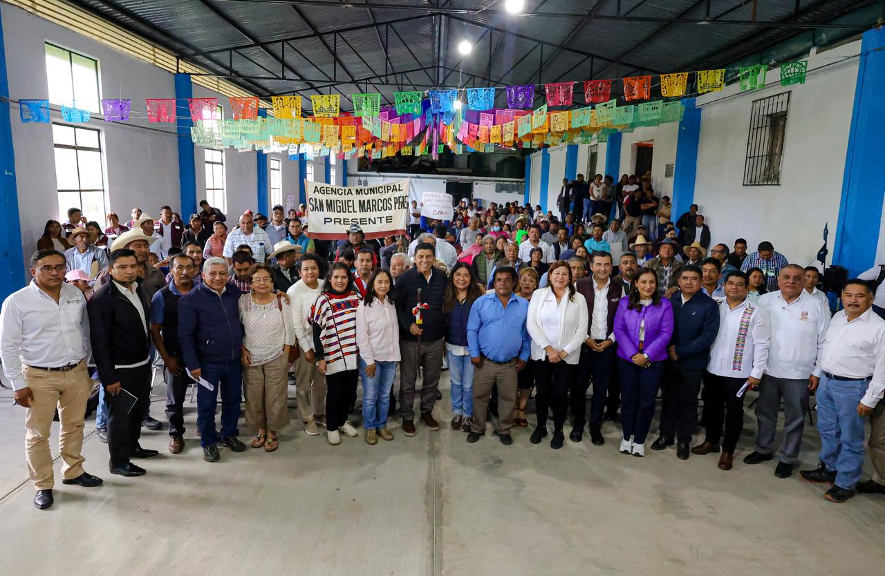 Impulsan desarrollo de bienestar, justicia y paz social en San Juan Teposcolula