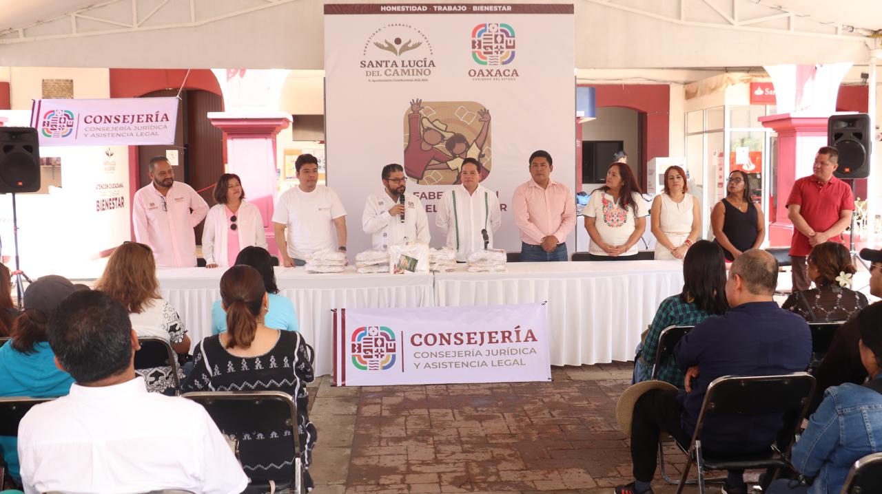 Inicia Consejería Jurídica programa Alfabetización para el Bienestar en Santa Lucía del Camino Inicia Consejería Jurídica programa Alfabetización para el Bienestar en Santa Lucía del Camino