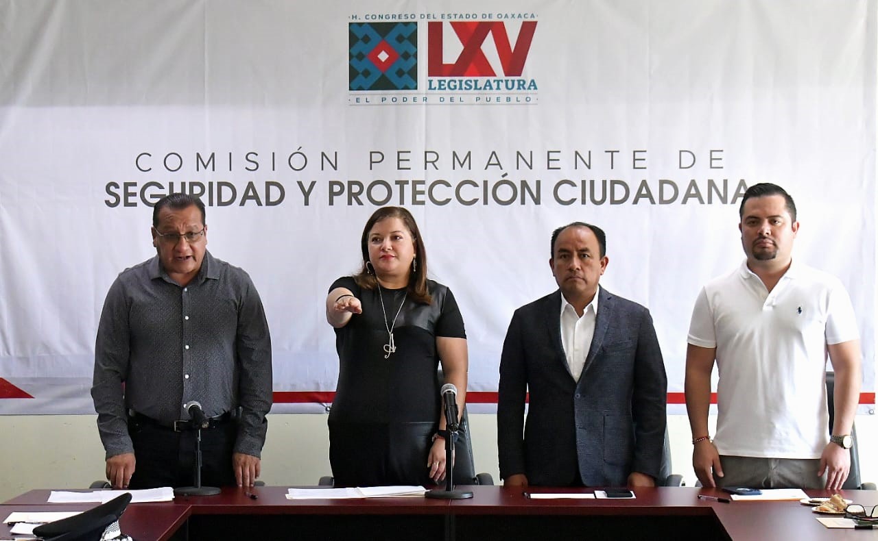 Asumen legisladoras presidencias de Comisiones de Seguridad y de Infraestructuras