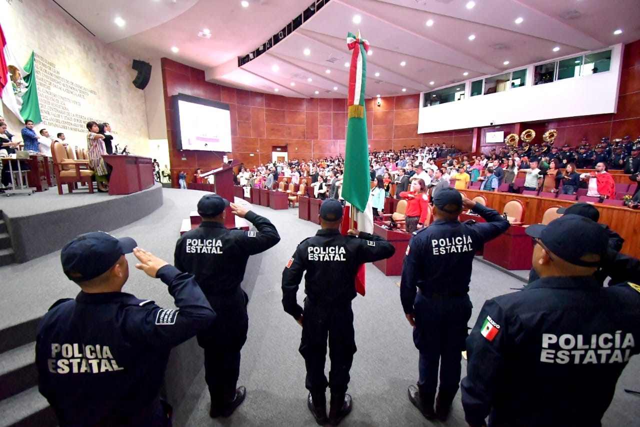 Clausuran segundo periodo ordinario de sesiones del tercer año de la LXV Legislatura local