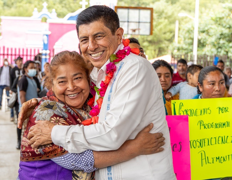 Llega Primavera Oaxaqueña a San Andrés Nuxiño con 7.3 mdp para educación, campo y salud