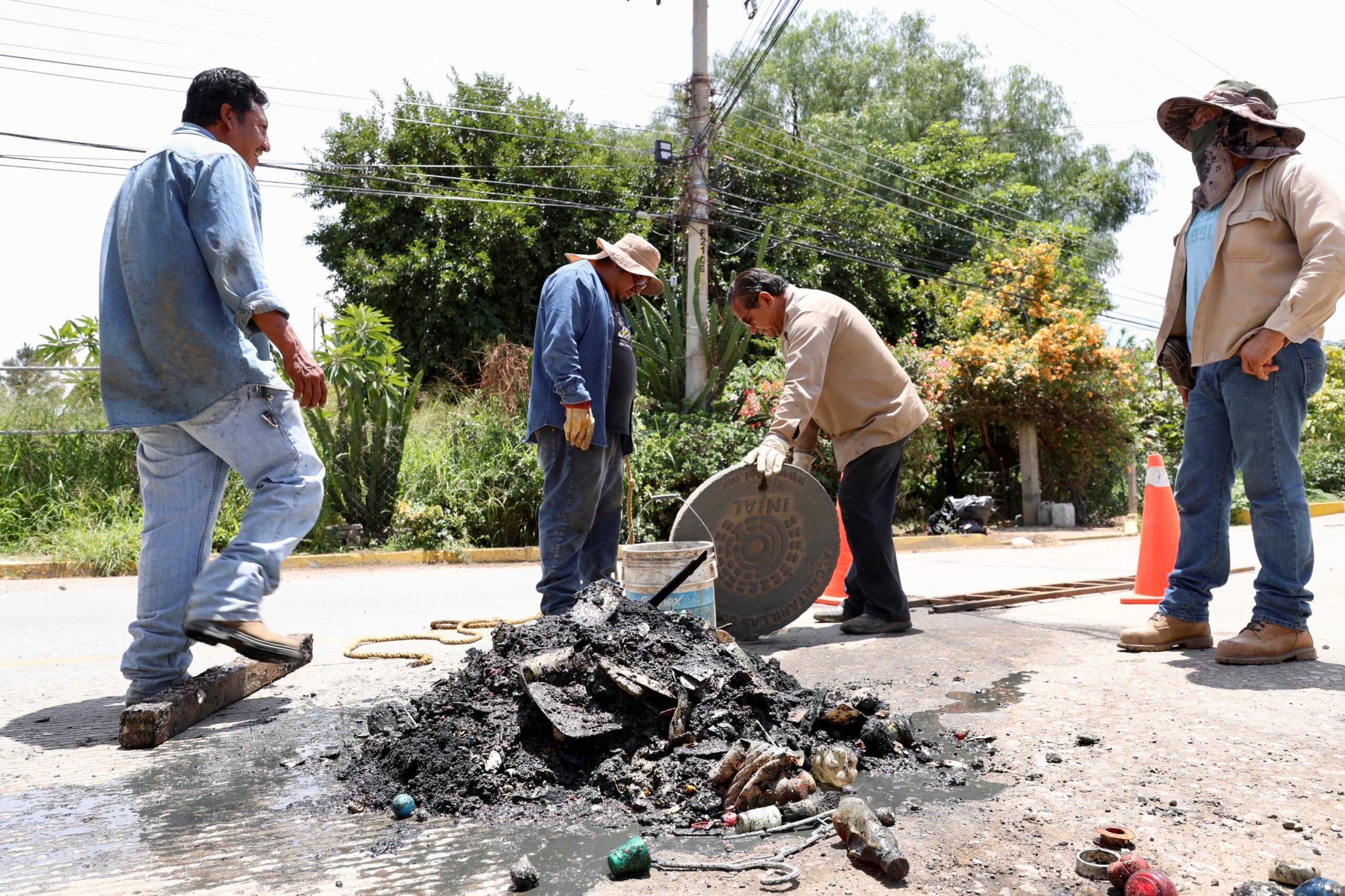 Mantiene Soapa brigada de acción inmediata ante precipitaciones pluviales