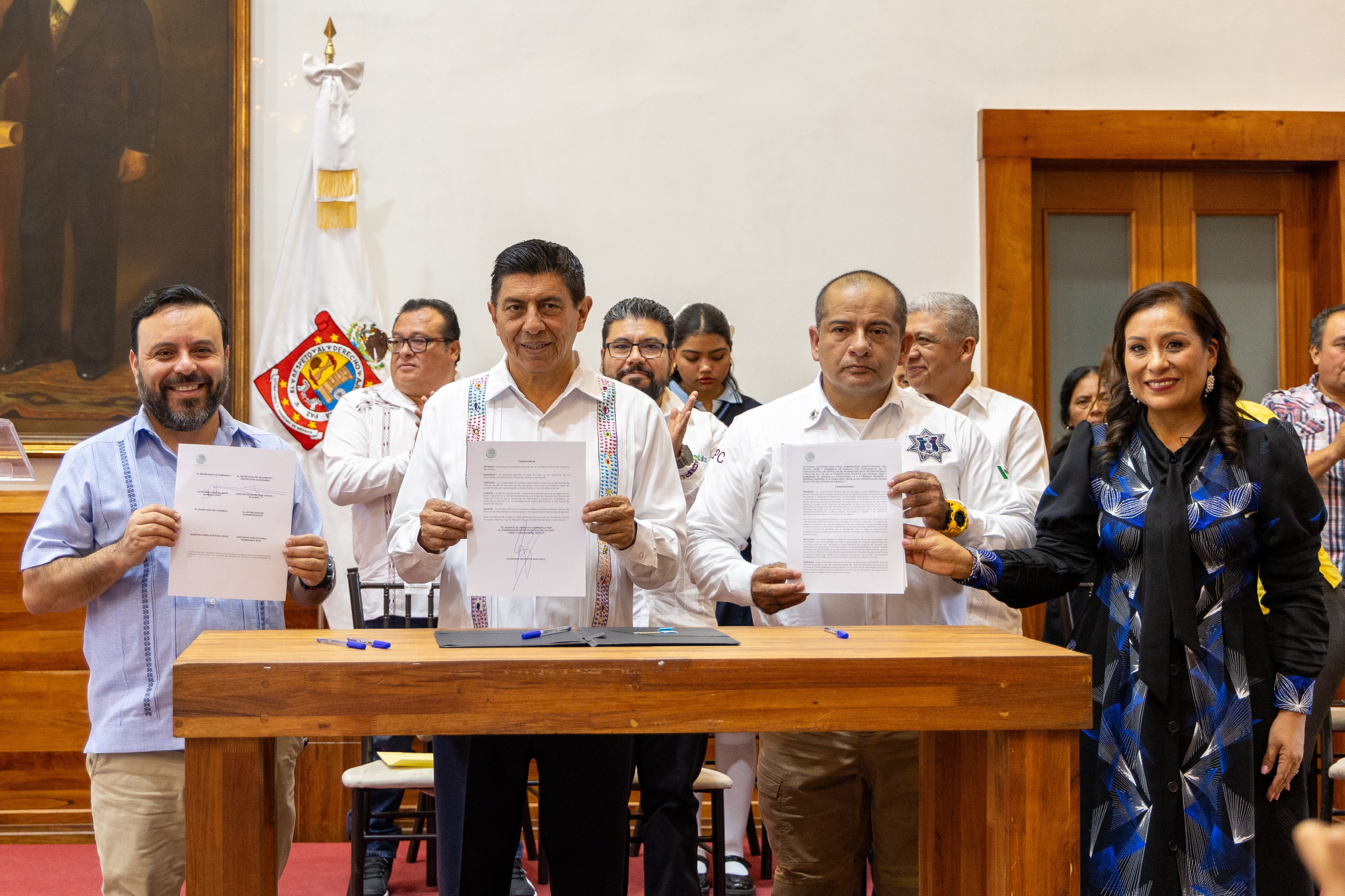 Oficializan en Oaxaca creación de la Universidad de la Seguridad Pública y Paz Social Oficializan en Oaxaca creación de la Universidad de la Seguridad Pública y Paz Social