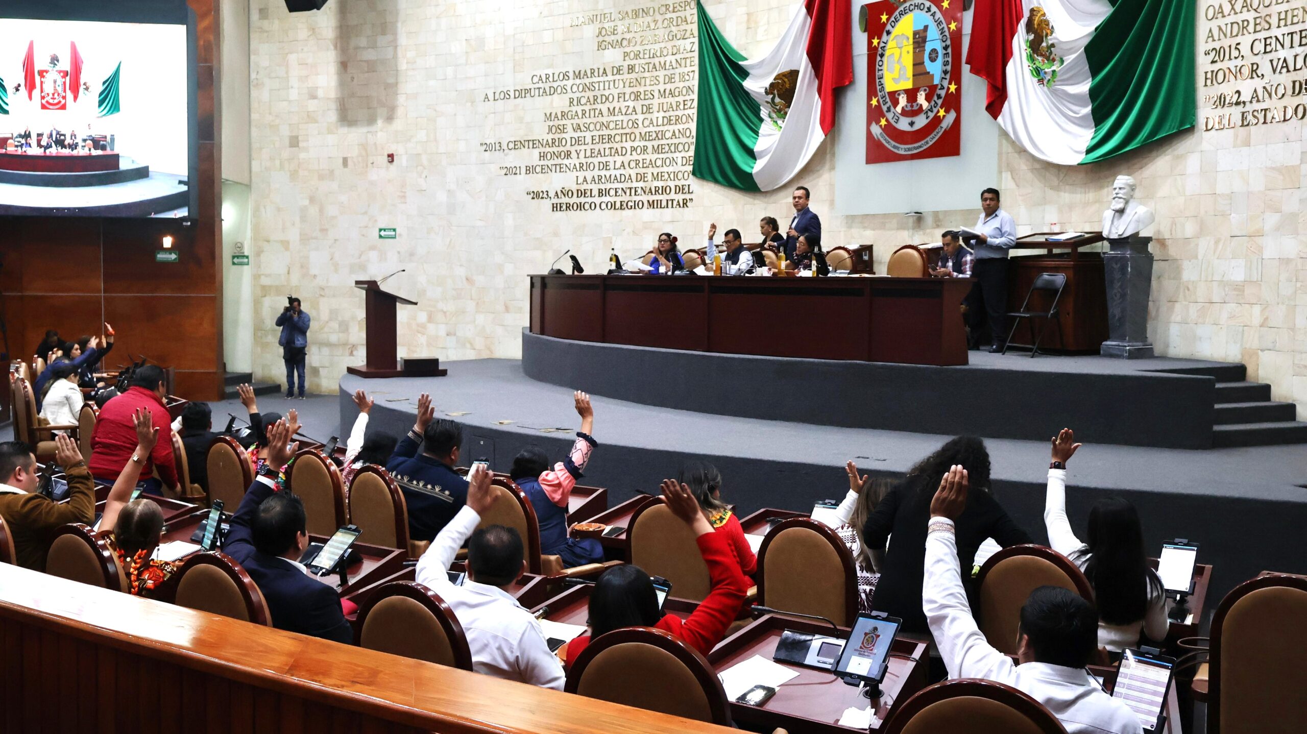 Respalda Congreso de Oaxaca reforma constitucional en materia de Guardia Nacional