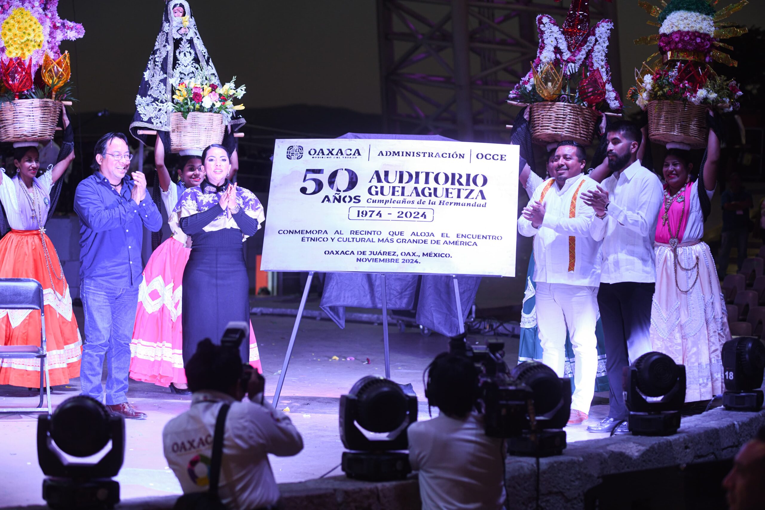 A 50 años el Auditorio Guelaguetza, símbolo vivo de identidad, historia y cultura de Oaxaca