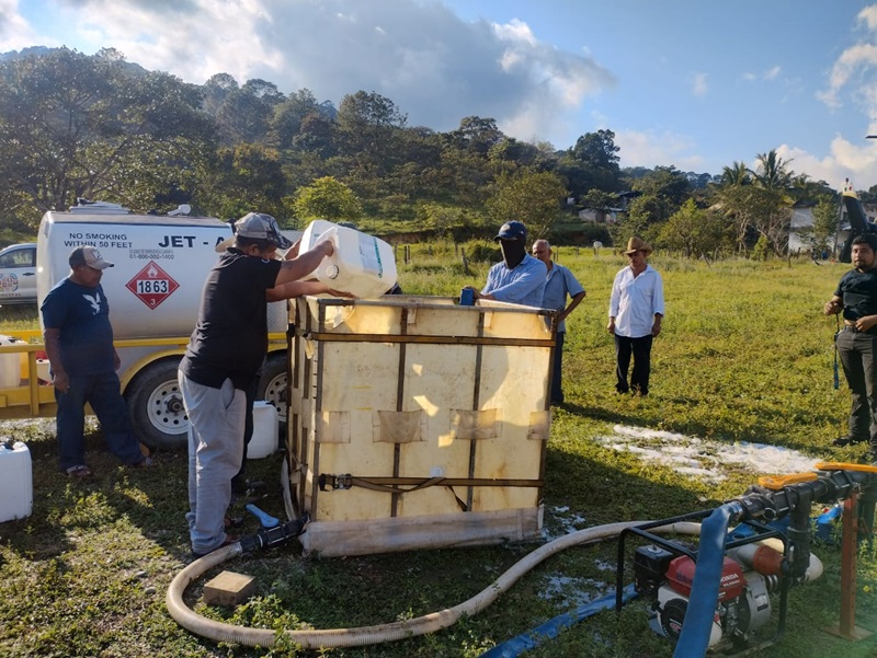 Asperja Coesfo 129.91 hectáreas del municipio La Reforma para el combate de plagas forestales