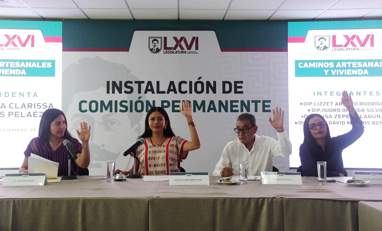 Continúa la instalación de las Comisiones Permanentes de la LXVI Legislatura local Continúa la instalación de las Comisiones Permanentes de la LXVI Legislatura local