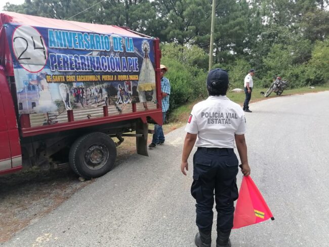Desplegará Policía Vial Estatal dispositivo durante la festividad de la Virgen de Juquila