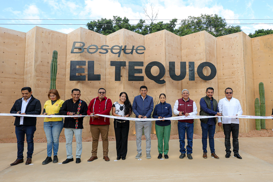 Destinan más de 50 mdp para la rehabilitación y dignificación del Bosque “El Tequio” Destinan más de 50 mdp para la rehabilitación y dignificación del Bosque “El Tequio”