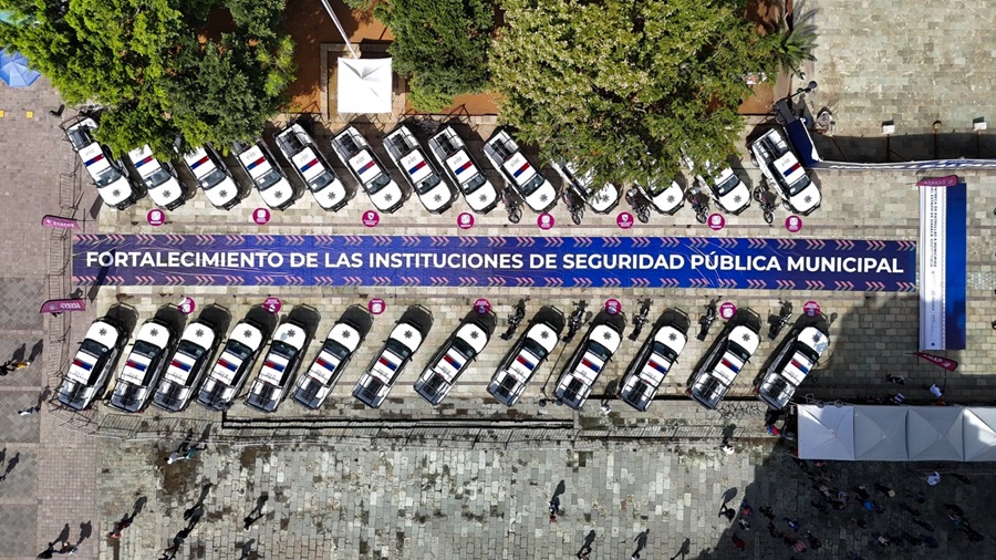 Fortalece Gobierno de Oaxaca la seguridad con una inversión sin precedentes de 355 mdp Fortalece Gobierno de Oaxaca la seguridad con una inversión sin precedentes de 355 mdp