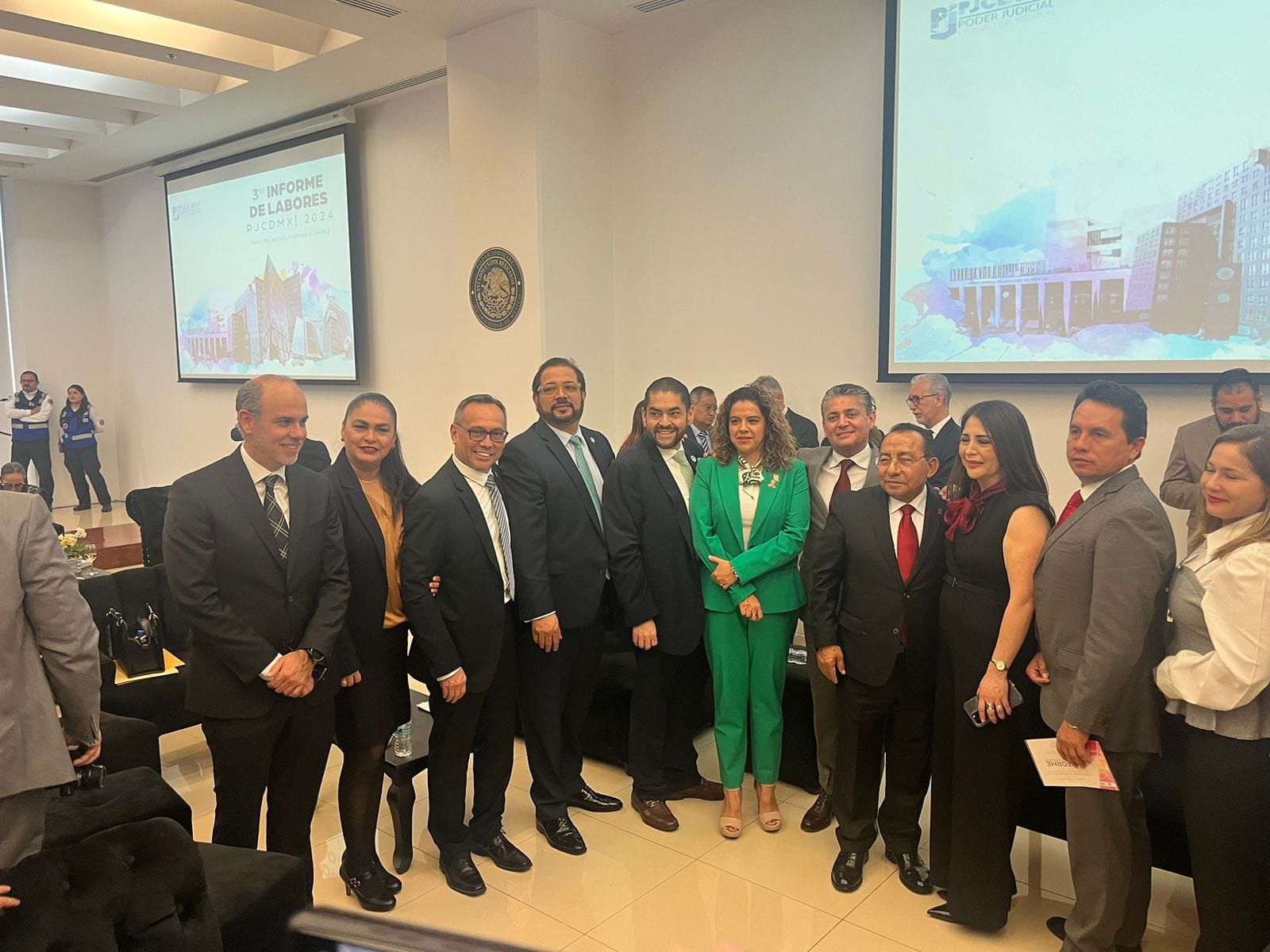 Asiste magistrada Berenice Ramírez a informe del titular del Poder Judicial de la CDMX Asiste magistrada Berenice Ramírez a informe del titular del Poder Judicial de la CDMX