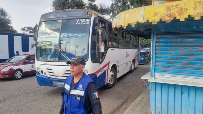 Realiza Semovi operativos de supervisión sobre nueva tarifa del transporte público