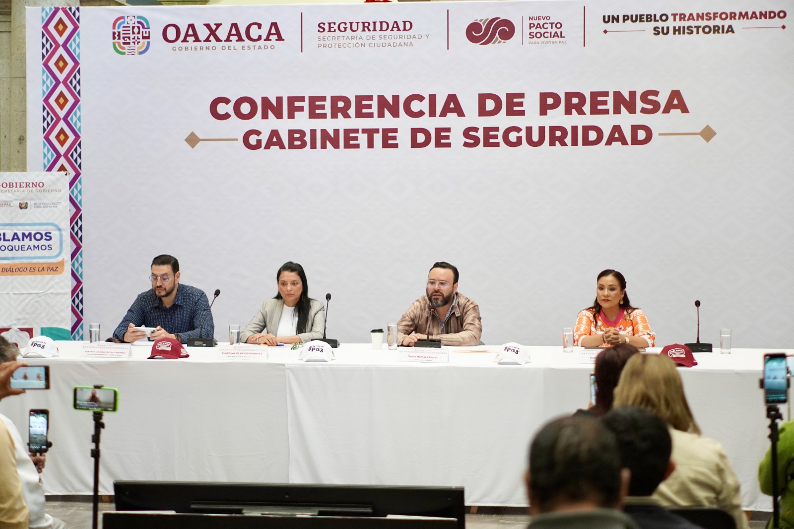 Trabajando como nunca, en materia de gobernabilidad y paz social, la Primavera Oaxaqueña da resultados