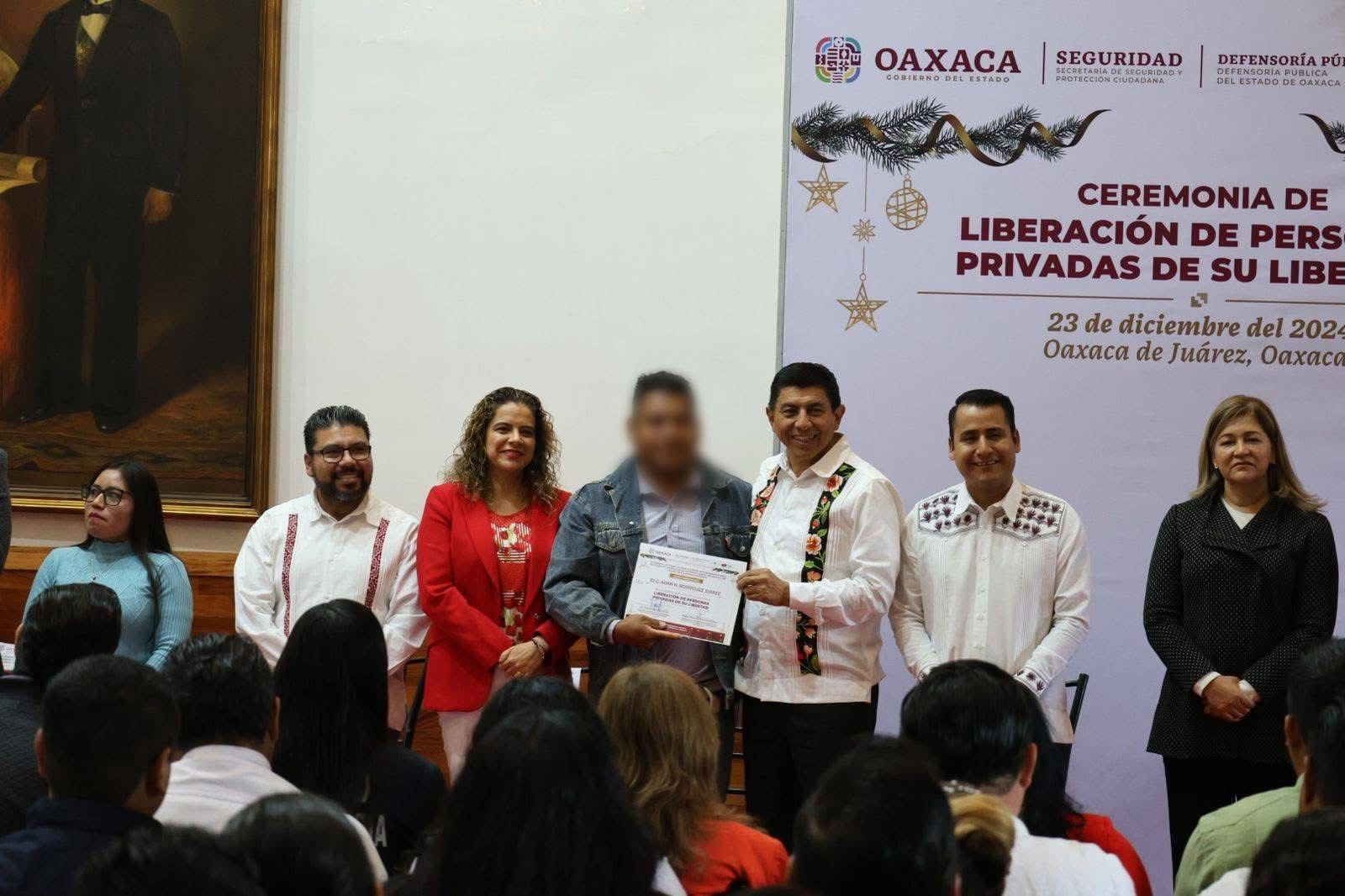 Asiste magistrada Berenice Jiménez a liberación anticipada de personas privadas de su libertad Asiste magistrada Berenice Jiménez a liberación anticipada de personas privadas de su libertad