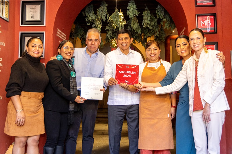 Reconoce Gobierno de Oaxaca a Tierra del Sol, restaurante incluido en Guía Michelin 2024