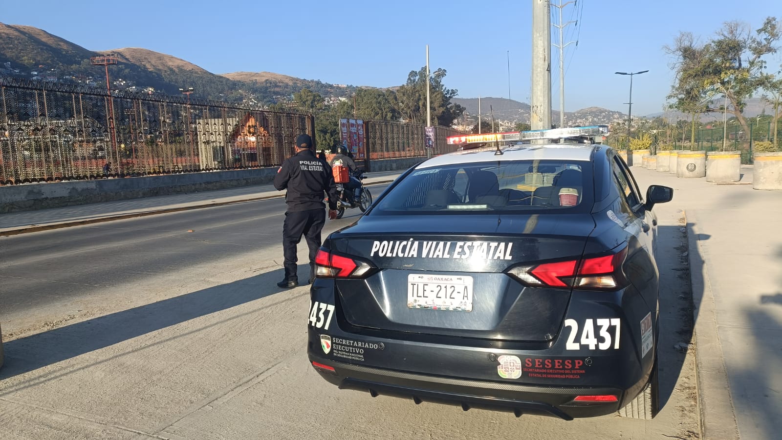Refuerza Gobierno estatal seguridad vial por vacaciones decembrinas en la capital oaxaqueña Refuerza Gobierno estatal seguridad vial por vacaciones decembrinas en la capital oaxaqueña