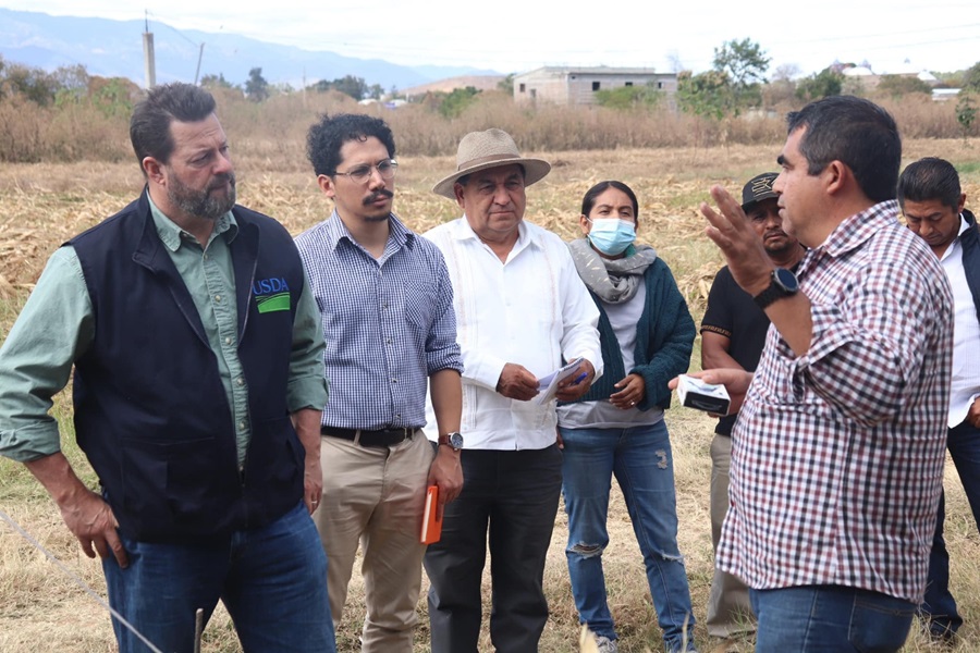 Gobierno de Oaxaca fortalece lazos de colaboración con Gobierno de México y USDA Gobierno de Oaxaca fortalece lazos de colaboración con Gobierno de México y USDA